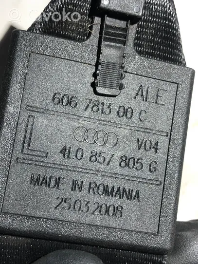 Audi Q7 4L Pas bezpieczeństwa fotela tylnego 4L0857805G