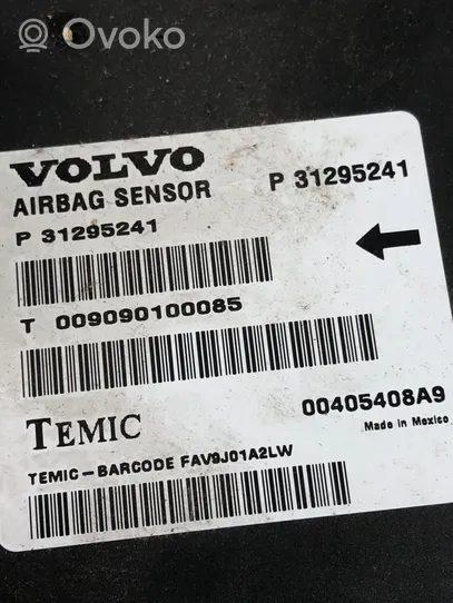 Volvo XC60 Module de contrôle airbag 31295241