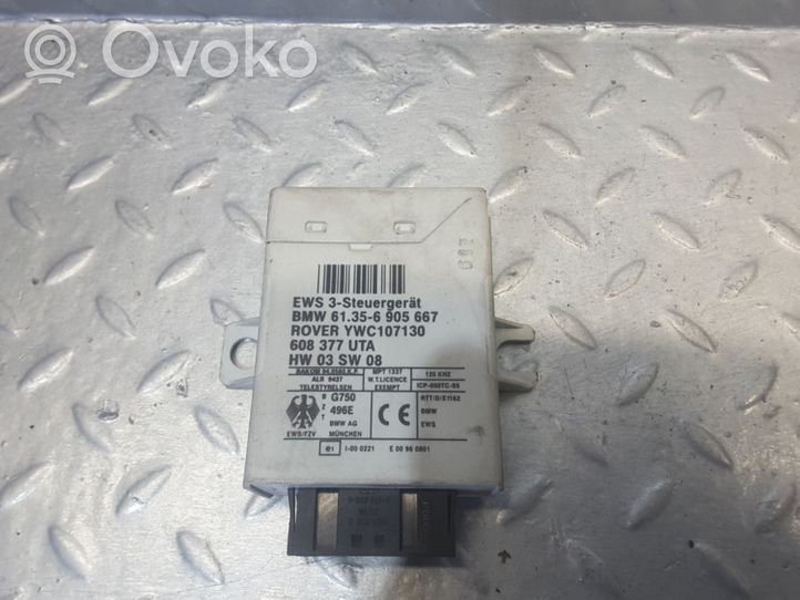 BMW 5 E60 E61 Centralina/modulo immobilizzatore 6905667