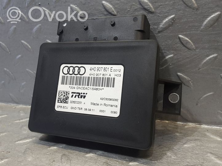 Audi A6 C7 Modulo di controllo del freno a mano 4H0907801E