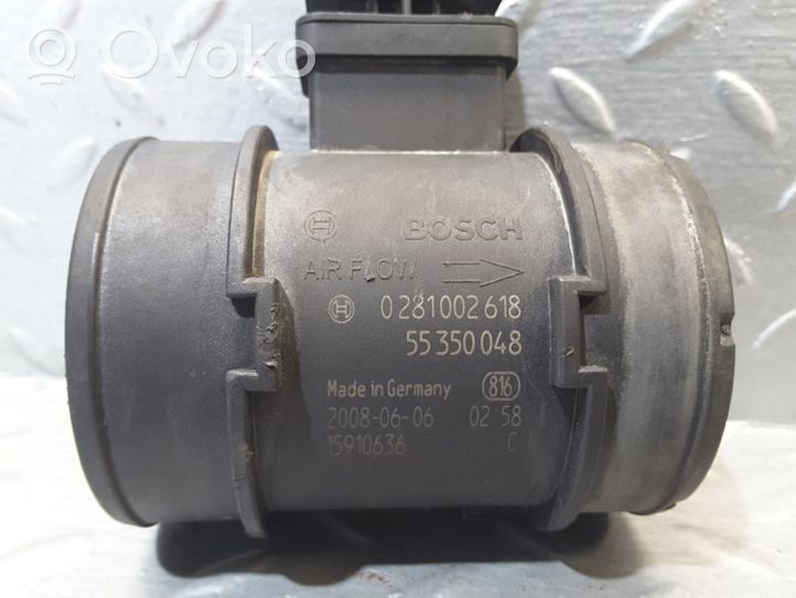 Opel Corsa D Mass air flow meter 0281002618