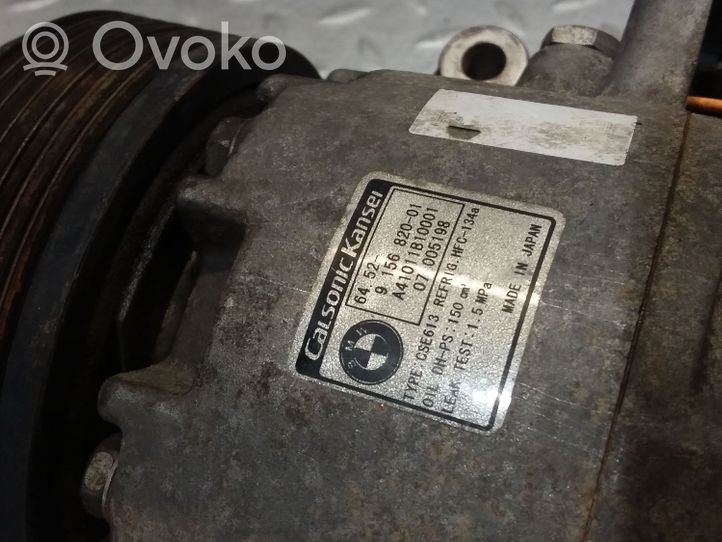 BMW 1 E81 E87 Compressore aria condizionata (A/C) (pompa) 9156820