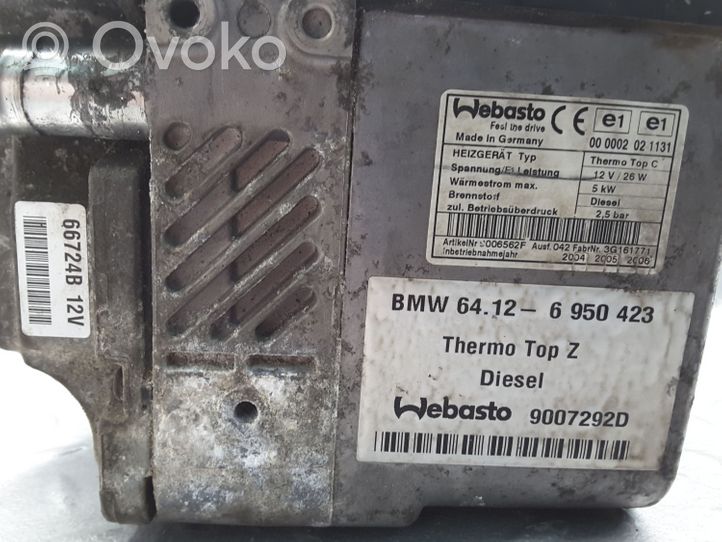 BMW 7 E65 E66 Pre riscaldatore ausiliario (Webasto) 6950423