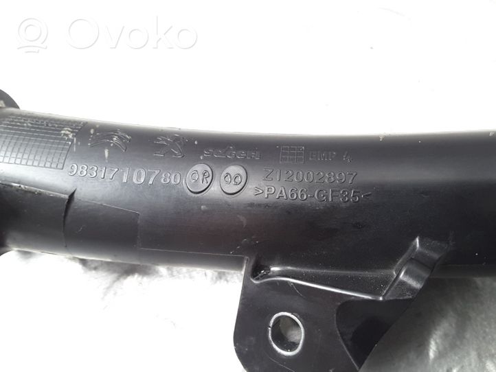 Citroen C5 Aircross Tubo di aspirazione dell’aria turbo 9831710780