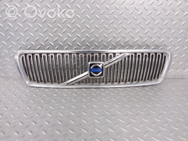 Volvo V70 Grille calandre supérieure de pare-chocs avant 9190385