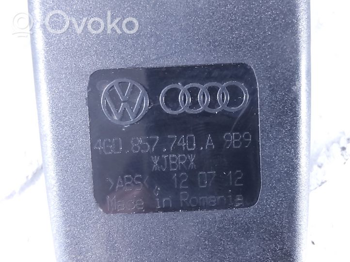 Audi A6 C7 Klamra tylnego pasa bezpieczeństwa 4G0857740A