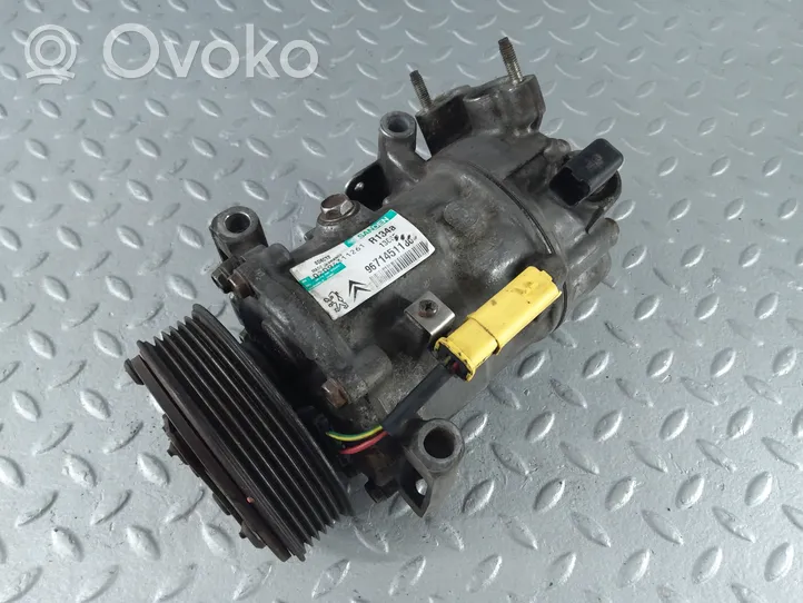 Citroen DS5 Air conditioning (A/C) compressor (pump) 9671451180