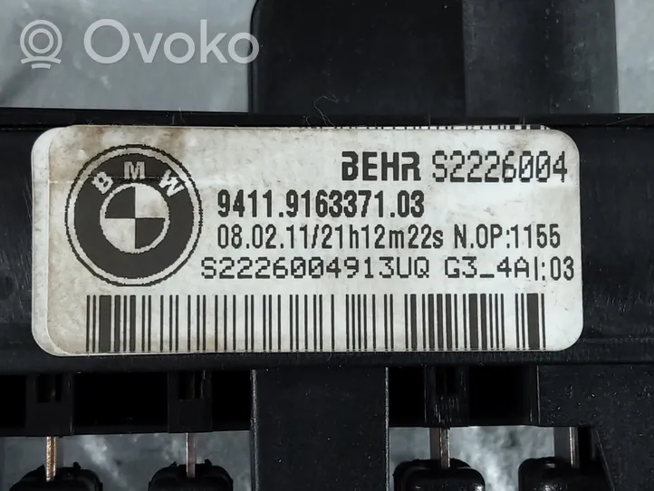 BMW 5 F10 F11 Radiador de calefacción eléctrico de habitáculo 9163371