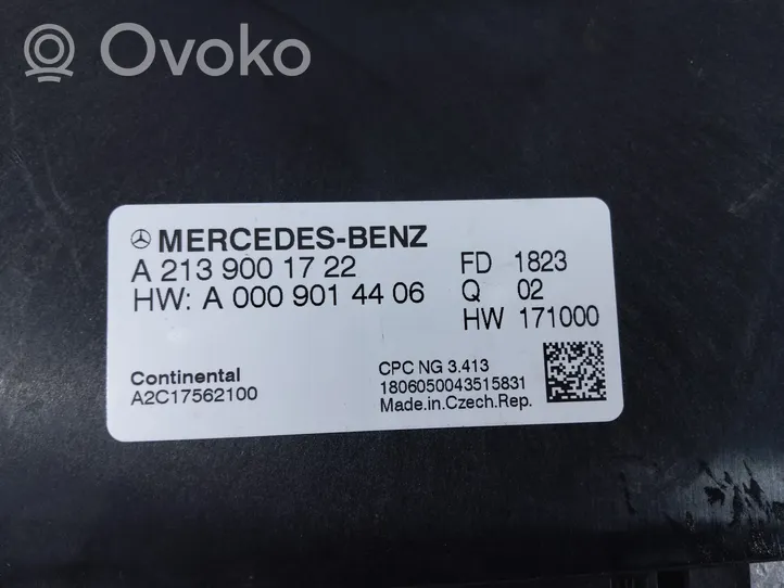 Mercedes-Benz A W177 Sterownik / Moduł skrzyni biegów A2139001722