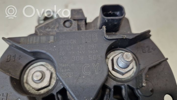 Saab 9-3 Ver2 Alternator 0124425097