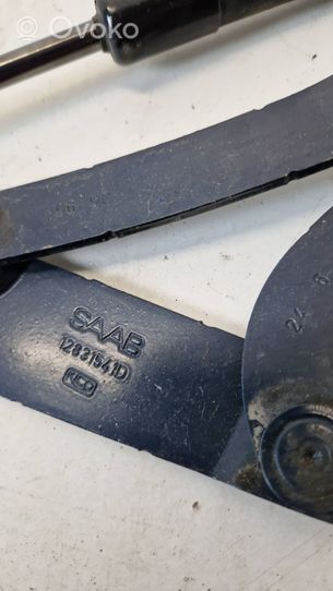 Saab 9-3 Ver2 Zawias klapy tylnej bagażnika 12831541