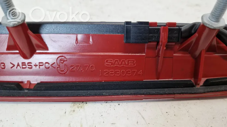 Saab 9-3 Ver2 Luce d’arresto centrale/supplementare 12830374