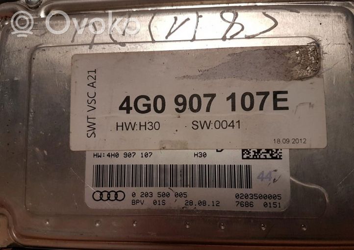 Audi A8 S8 D4 4H Kameros valdymo blokas 4G097107E