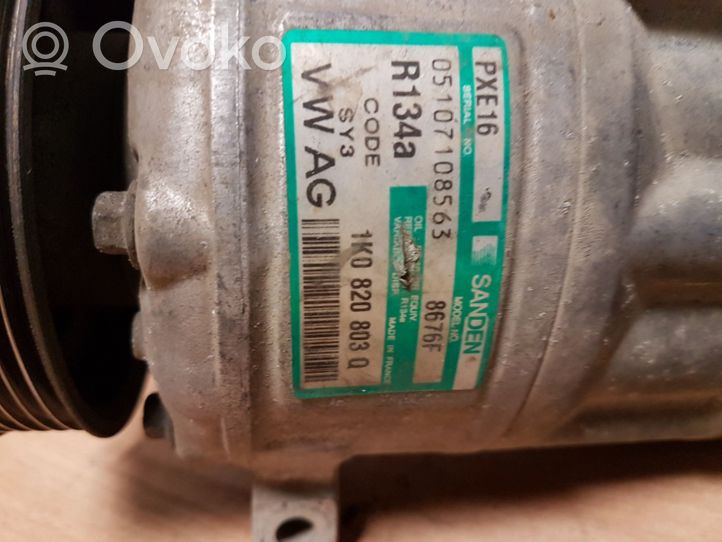 Volkswagen PASSAT B6 Air conditioning (A/C) compressor (pump) 1K0820803Q