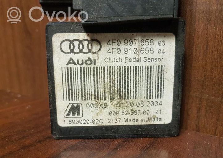 Audi A8 S8 D3 4E Sensore del pedale della frizione 4F0907658