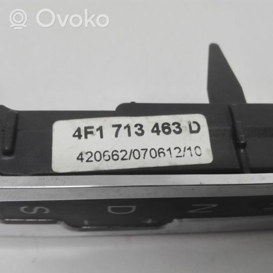 Audi A6 S6 C6 4F Indicador selector de marchas 4F1713463D