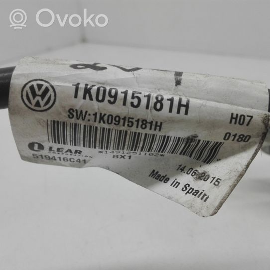 Audi Q3 8U Minus / Klema / Przewód akumulatora 1K0915181H