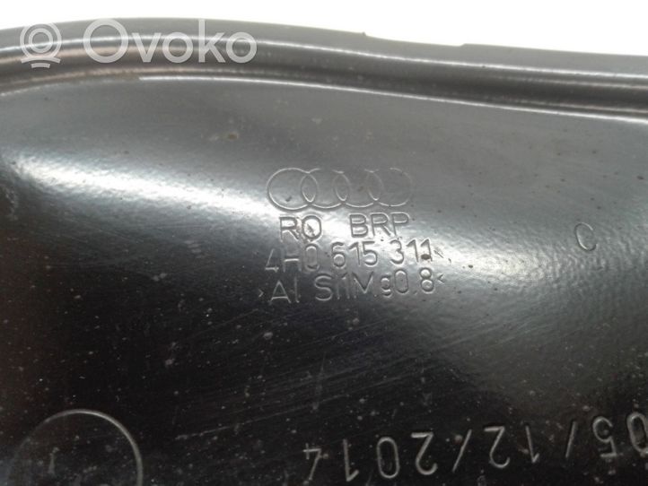 Audi A8 S8 D4 4H Front brake disc dust cover plate 4H0615311