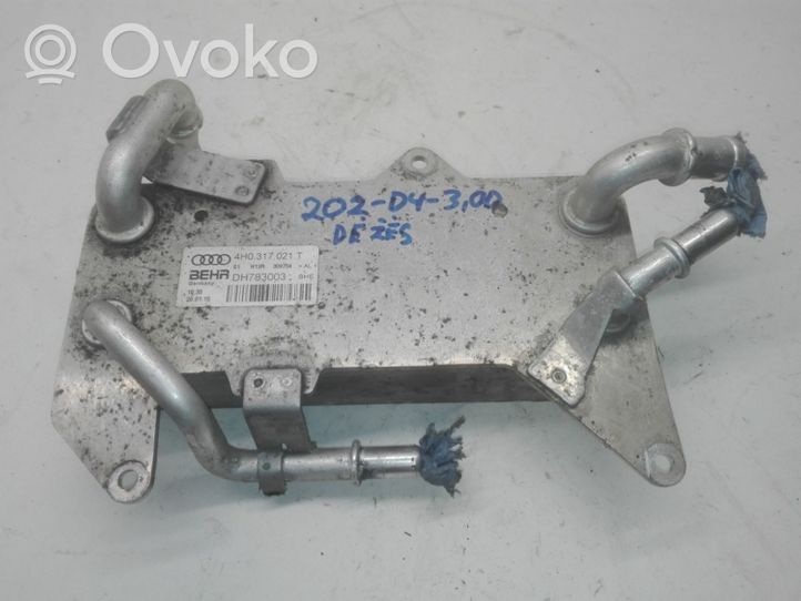 Audi A8 S8 D4 4H Radiatore dell’olio del cambio 4H0317021T