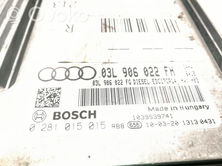 Audi A6 S6 C6 4F Sterownik / Moduł ECU 03L906022