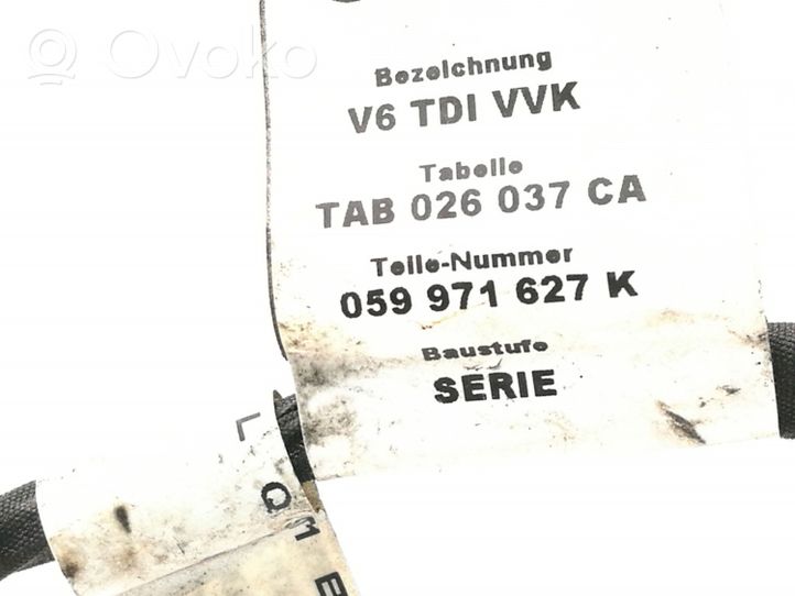 Audi Q7 4M Wiązka przewodów silnika 059971627K