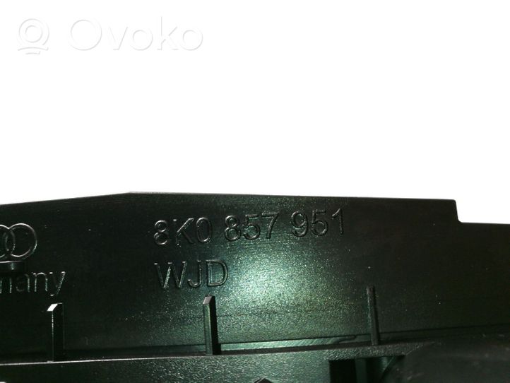 Audi A5 8T 8F Panel popielniczki tylnej tunelu środkowego 8K0857951