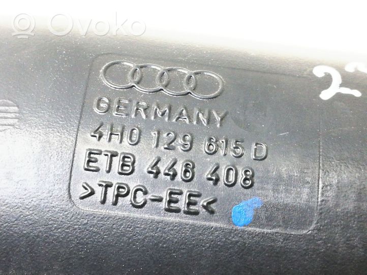 Audi A8 S8 D4 4H Ilmanoton kanavan osa 4H0129615D