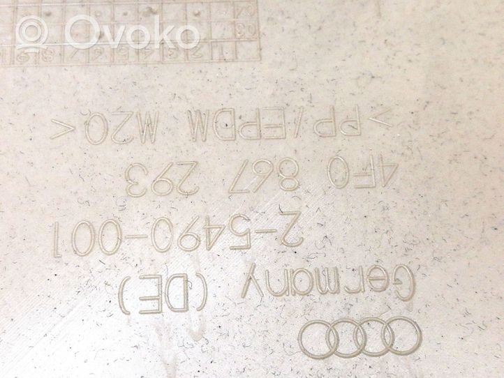 Audi A6 S6 C6 4F (B) Revêtement de pilier (haut) 4F0867293