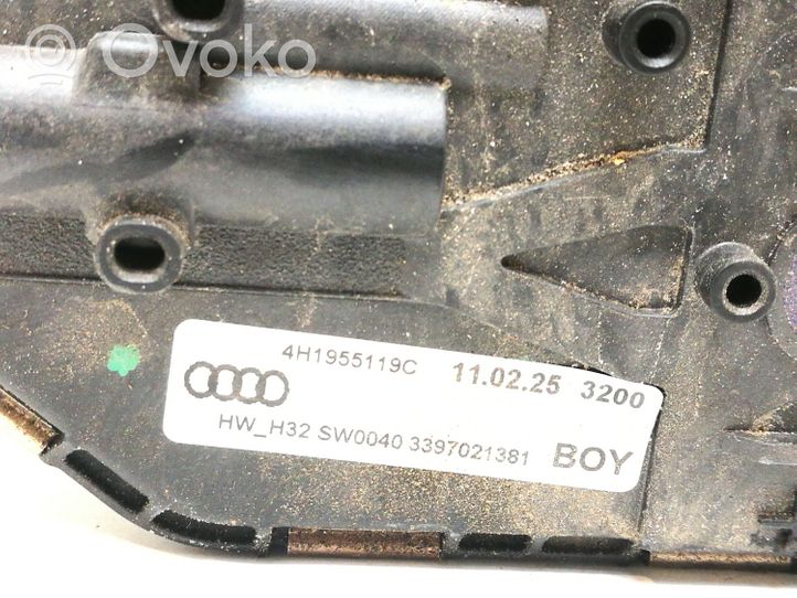 Audi A8 S8 D4 4H Etupyyhkimen vivusto ja moottori 4H1955119C