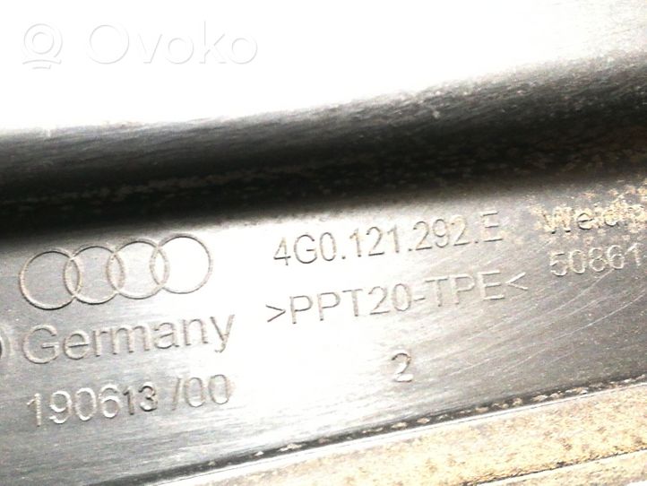 Audi A6 Allroad C7 Déflecteur d'air de radiateur de refroidissement 4G0121292E