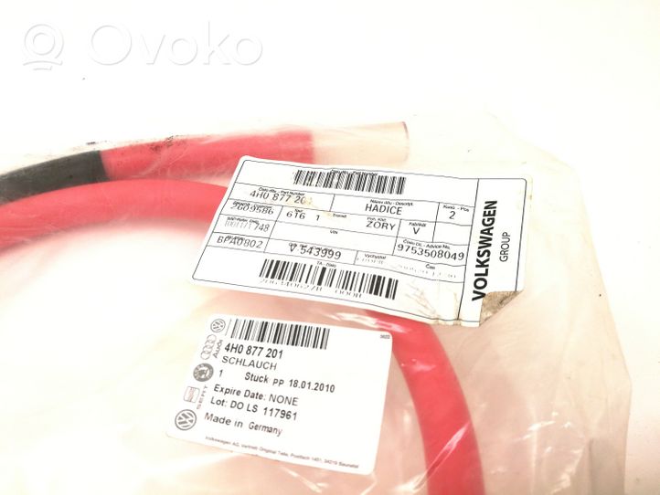 Audi A8 S8 D4 4H Water drain line hose 4H0877201