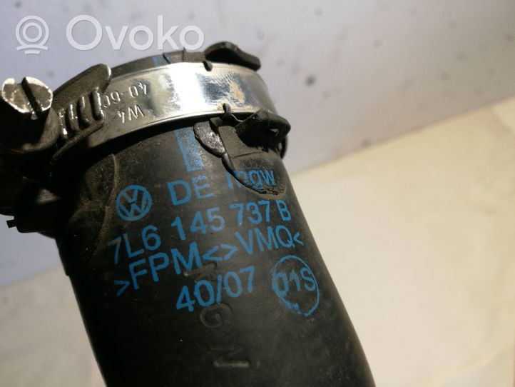 Audi Q7 4L Tube d'admission de tuyau de refroidisseur intermédiaire 7L6145737B