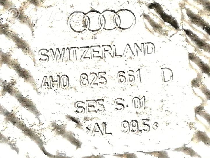 Audi A8 S8 D4 4H Moottoritilan lämpökilpi 4H0825661D