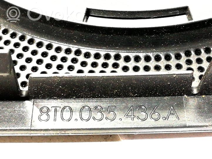 Audi A5 8T 8F Grilles, couvercle de haut-parleur porte arrière 8T0035436A