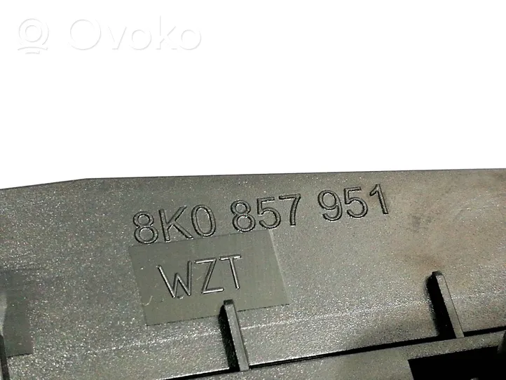 Audi A5 8T 8F Popielniczka przednia tunelu środkowego 8K0857951