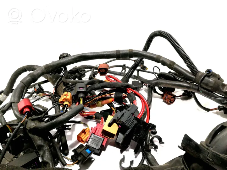 Audi A8 S8 D4 4H Engine installation wiring loom 4H1971713AK