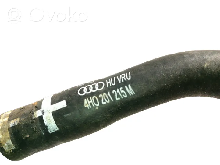 Audi A8 S8 D4 4H Fuel line pipe 4H0201215M