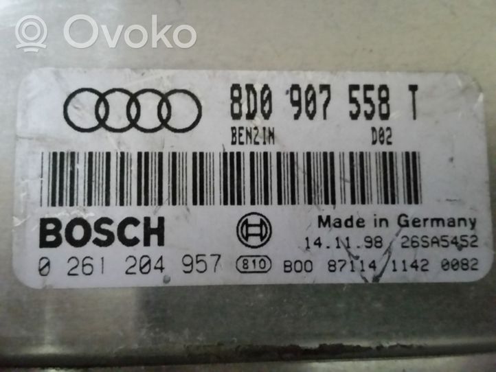 Audi A4 S4 B5 8D Centralina/modulo del motore 8D0907558T