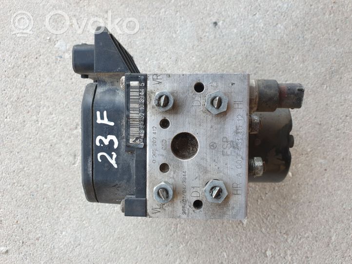 Mercedes-Benz A W168 Pompe ABS 0265202412