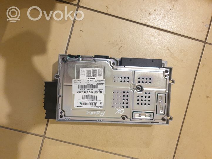 Audi A6 S6 C6 4F Amplificateur de son 4F0035223A