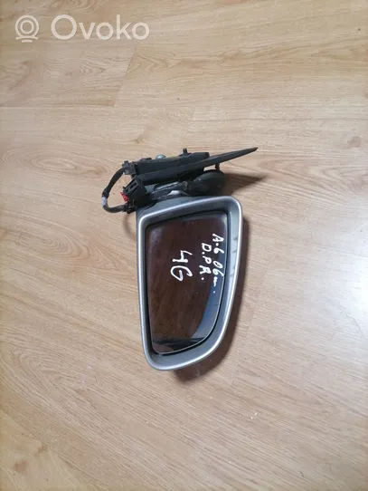 Audi A6 S6 C6 4F Front door electric wing mirror 010754