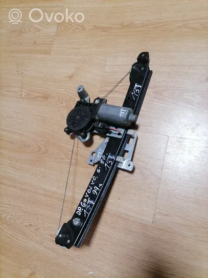 Volvo S80 Rear door window regulator with motor 119970