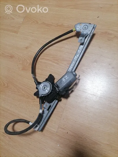 Renault Megane I Front door window regulator with motor 400326A