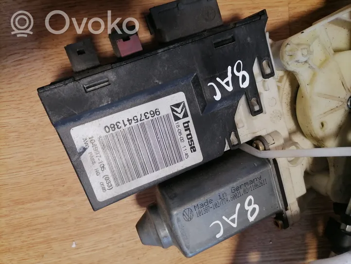 Citroen C5 Elektryczny podnośnik szyby drzwi przednich 9637541380