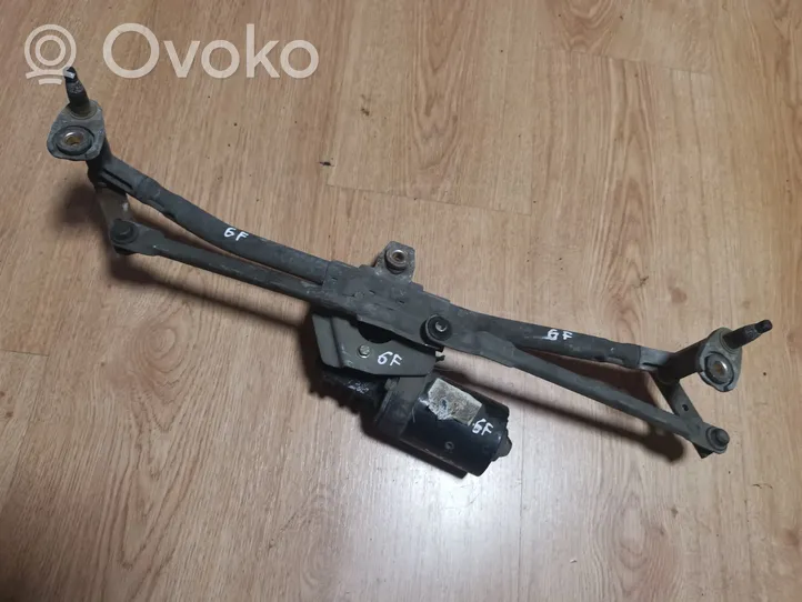 Volkswagen Golf IV Mechanizm i silniczek wycieraczek szyby przedniej / czołowej 058980529