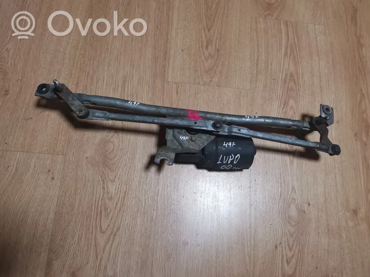 Volkswagen Lupo Front wiper linkage and motor 6X1955325