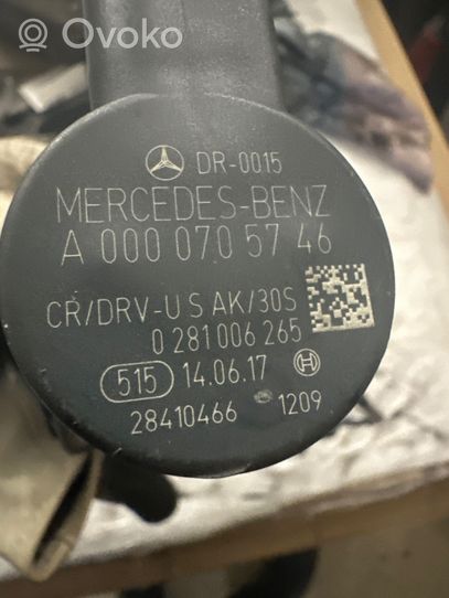 Mercedes-Benz GLC X253 C253 Магистральная трубка топлива A6510101595