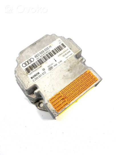 Audi A8 S8 D3 4E Gaisa spilvenu vadības bloks 4E0959655H