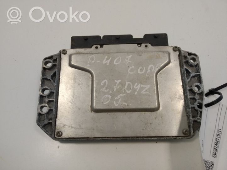 Peugeot 407 Module de contrôle de boîte de vitesses ECU 9658798780