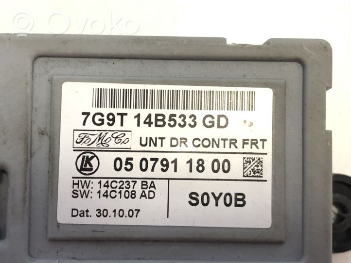 Ford S-MAX Oven ohjainlaite/moduuli 7G9T14B533GD